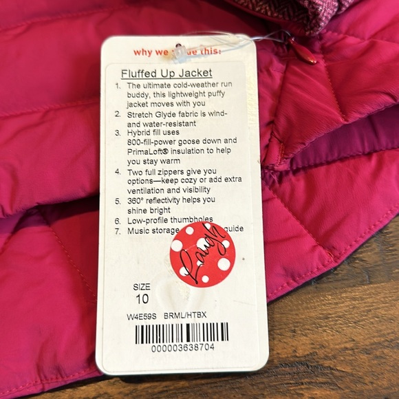 Lululemon Fluffed Up Jacket
Berry Rumble / Heathered Herringbone Heathered Berry - Picture 3 of 4